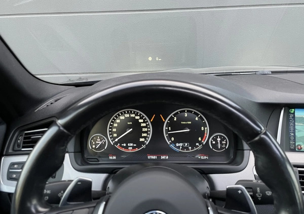 BMW Seria 5 cena 15000 przebieg: 177700, rok produkcji 2015 z Ruda Śląska małe 106